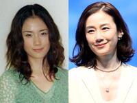 35歳（左）と56歳の原田知世