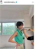 　渡邊渚のインスタグラム＠ｗａｔａｎａｂｅｎａｇｉｓａ＿より