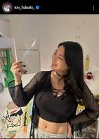 風吹ケイのインスタグラム（＠ｋｅｉ＿ｆｕｂｕｋｉ＿）から。