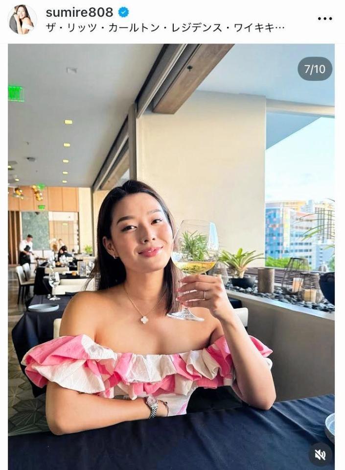 　すみれのインスタグラム＠ｓｕｍｉｒｅ８０８より 