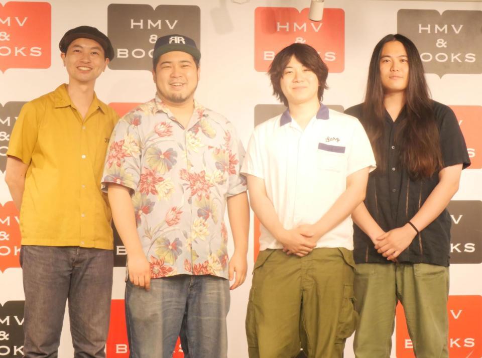 　イベントに出席した（左から）西塔徹成氏、松井ケムリ、シドニー石井、今野一輝