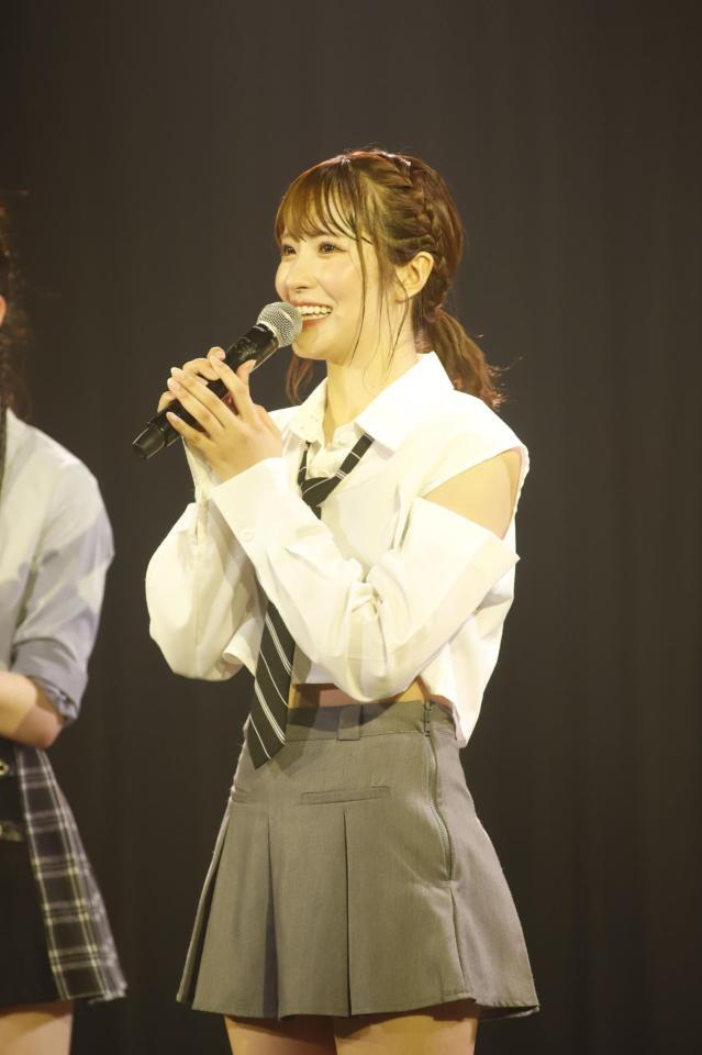 　卒業を発表したＮＭＢ４８の小嶋花梨©ＮＭＢ48