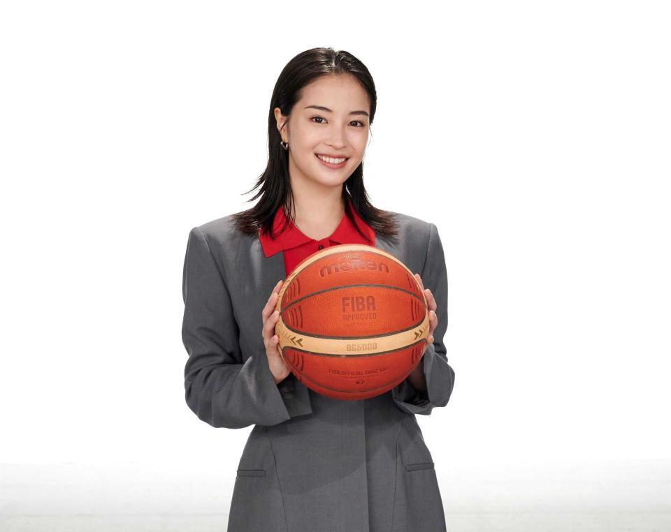 　テレビ朝日バスケＳＰブースターを務める広瀬すず