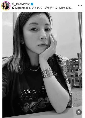 加藤あいのインスタグラム＠ａｉ＿ｋａｔｏ１２１２より