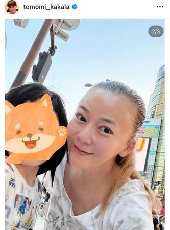 　華原朋美のインスタグラム＠ｔｏｍｏｍｉ＿ｋａｋａｌａより
