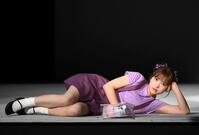 　ピノコ役の矢吹奈子（撮影・堀内翔）