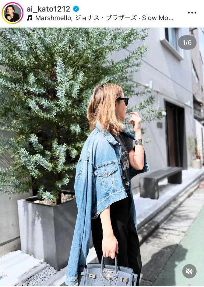 加藤あいのインスタグラム＠ａｉ＿ｋａｔｏ１２１２より