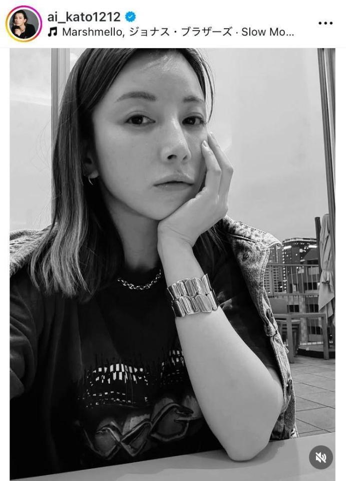 加藤あいのインスタグラム＠ａｉ＿ｋａｔｏ１２１２より