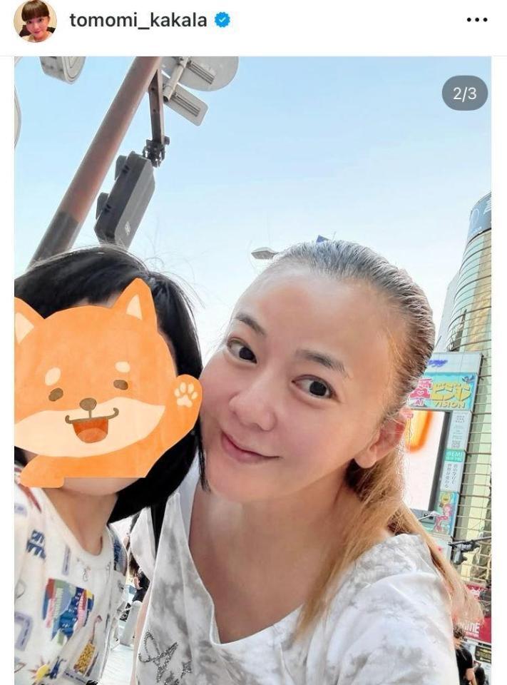 　華原朋美のインスタグラム＠ｔｏｍｏｍｉ＿ｋａｋａｌａより