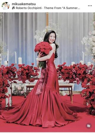 　明松美玖のインスタグラム＠ｍｉｋｕａｋｅｍａｔｓｕより