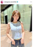　中川安奈のインスタグラム＠ｎａｋａｇａｗａ．ａｎｎａ１０２２より