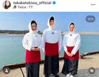 　常盤貴子のインスタグラム＠ｔａｋａｋｏｔｏｋｉｗａ＿ｏｆｆｉｃｉａｌより