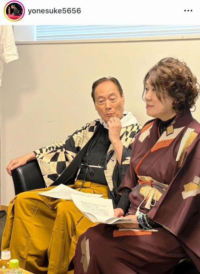 　ヨネスケのインスタグラム＠ｙｏｎｅｓｕｋｅ５６５６より 