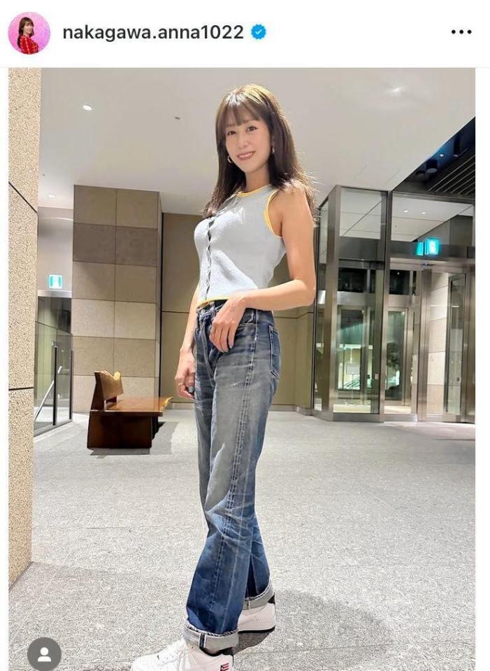 　中川安奈のインスタグラム＠ｎａｋａｇａｗａ．ａｎｎａ１０２２より