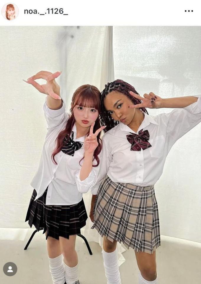 　希空のインスタグラム＠ｎｏａ．＿．１１２６＿より