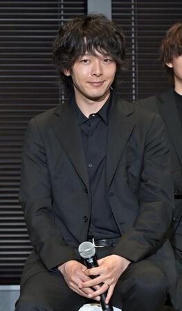 　高橋海人とＷ主演の中村倫也（撮影・持木克友）