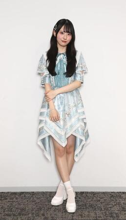 　Ｒａｉｎ　Ｔｒｅｅの２ｎｄシングルでセンターを務める綾瀬ことり（撮影・佐々木彰尚）