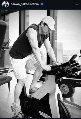 　大沢たかおのインスタグラム＠ｏｓａｗａ＿ｔａｋａｏ．ｏｆｆｉｃｉａｌから