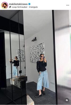 　数年愛用の洋服を紹介する滝沢眞規子のインスタグラム＠ｍａｋｉｋｏｔａｋｉｚａｗａより