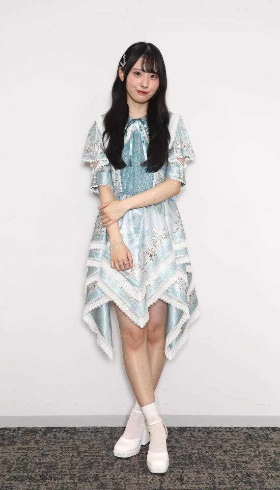 　Ｒａｉｎ　Ｔｒｅｅの２ｎｄシングルでセンターを務める綾瀬ことり（撮影・佐々木彰尚）