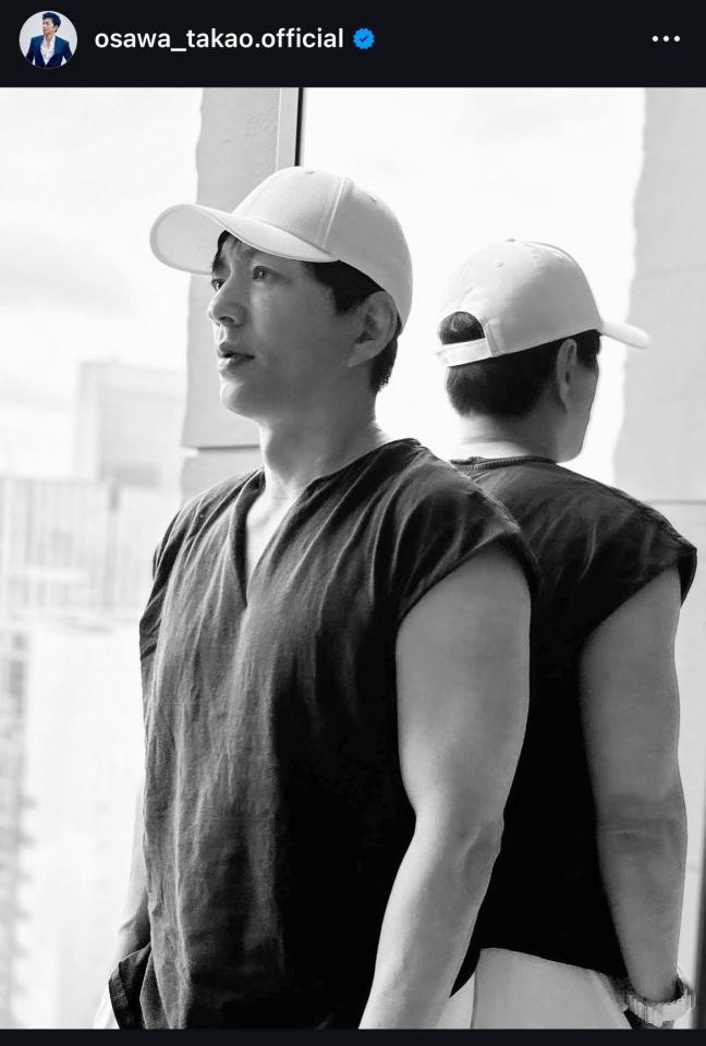 　大沢たかおのインスタグラム＠ｏｓａｗａ＿ｔａｋａｏ．ｏｆｆｉｃｉａｌから