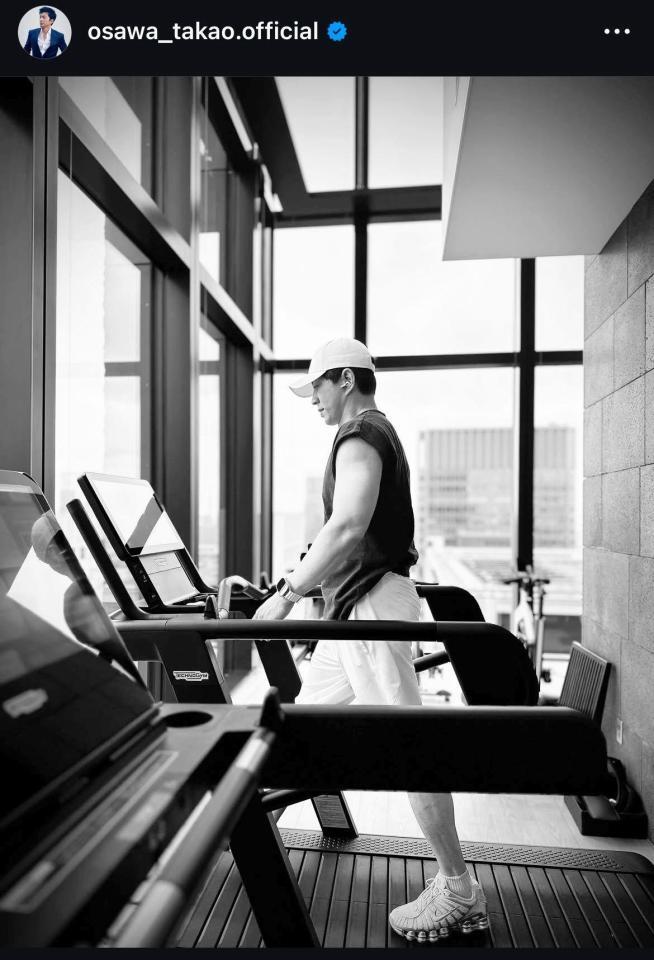 　大沢たかおのインスタグラム＠ｏｓａｗａ＿ｔａｋａｏ．ｏｆｆｉｃｉａｌから