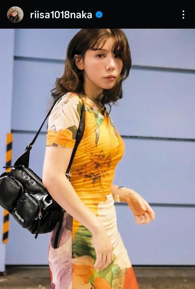 仲里依紗のインスタグラム（＠ｒｉｉｓａ１０１８ｎａｋａ）より