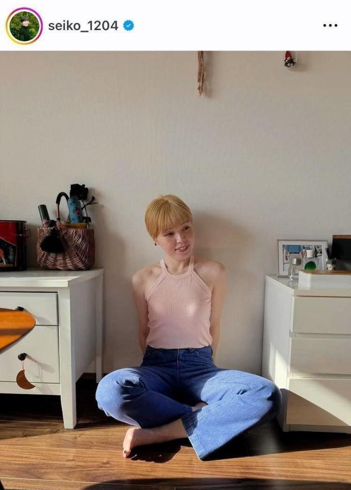 　イメチェンの誠子インスタグラム＠ｓｅｉｋｏ＿１２０４より