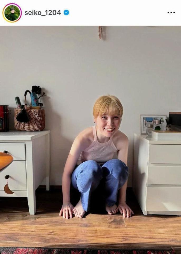 　イメチェンの誠子インスタグラム＠ｓｅｉｋｏ＿１２０４より