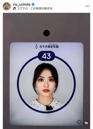 　内田理央のインスタグラム＠ｒｉｏ＿ｕｃｈｉｄａから