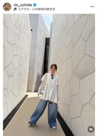 　内田理央のインスタグラム＠ｒｉｏ＿ｕｃｈｉｄａから