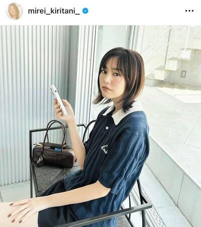 　桐谷美玲のインスタグラム＠ｍｉｒｅｉ＿ｋｉｒｉｔａｎｉ＿から