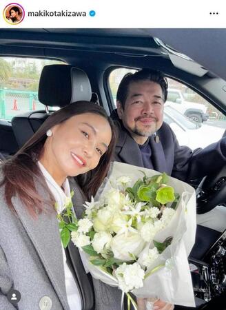 結婚２４周年！暗証番号を共有している夫と２Ｓ。滝沢眞規子のインスタグラム＠ｍａｋｉｋｏｔａｋｉｚａｗａより