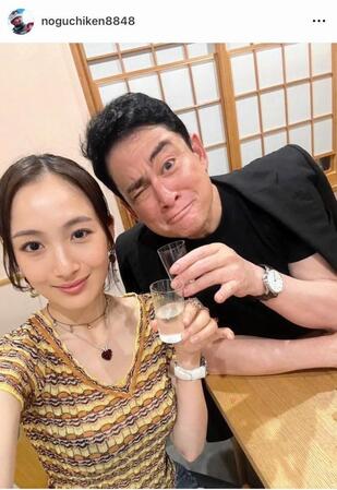 　親子で乾杯！野口健のインスタグラム＠ｎｏｇｕｃｈｉｋｅｎ８８４８より