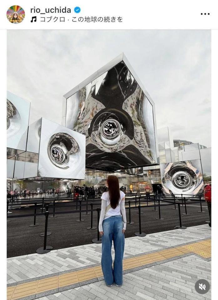 　内田理央のインスタグラム＠ｒｉｏ＿ｕｃｈｉｄａから