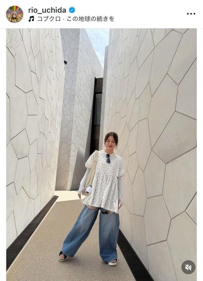 　内田理央のインスタグラム＠ｒｉｏ＿ｕｃｈｉｄａから