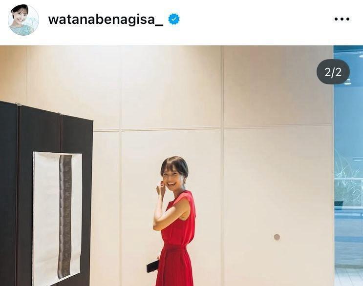 　写真集イベントを終えて。渡邊渚のインスタグラム＠ｗａｔａｎａｂｅｎａｇｉｓａ＿より 