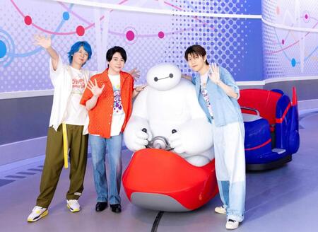 　ベイマックスのハッピーライドを体験　©Ｄｉｓｎｅｙ