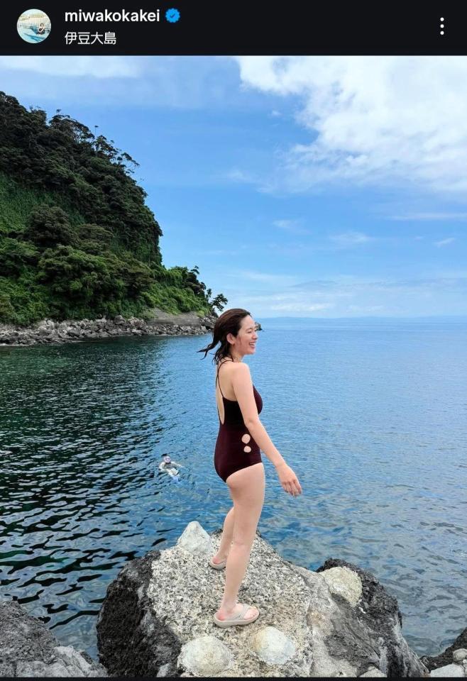 　筧美和子インスタグラム＠ｍｉｗａｋｏｋａｋｅｉから