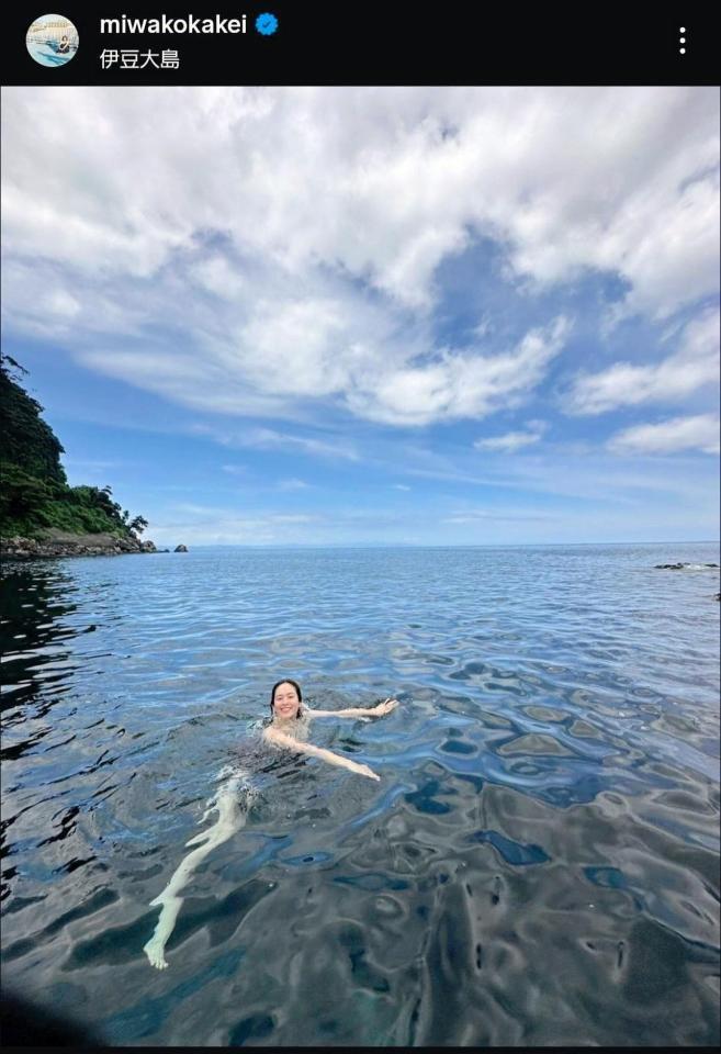 　筧美和子インスタグラム＠ｍｉｗａｋｏｋａｋｅｉから