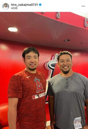 　中島裕之氏のインスタグラム＠ｈｉｒｏ＿ｎａｋａｊｉｍａ０７３１より