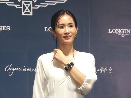 　「ロンジン」１００周年記念イベントに出席した前田敦子