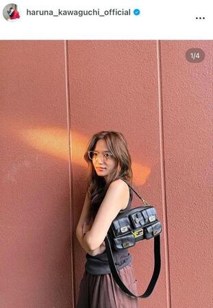 川口春奈のインスタグラム＠ｈａｒｕｎａ＿ｋａｗａｇｕｃｈｉ＿ｏｆｆｉｃｉａｌより
