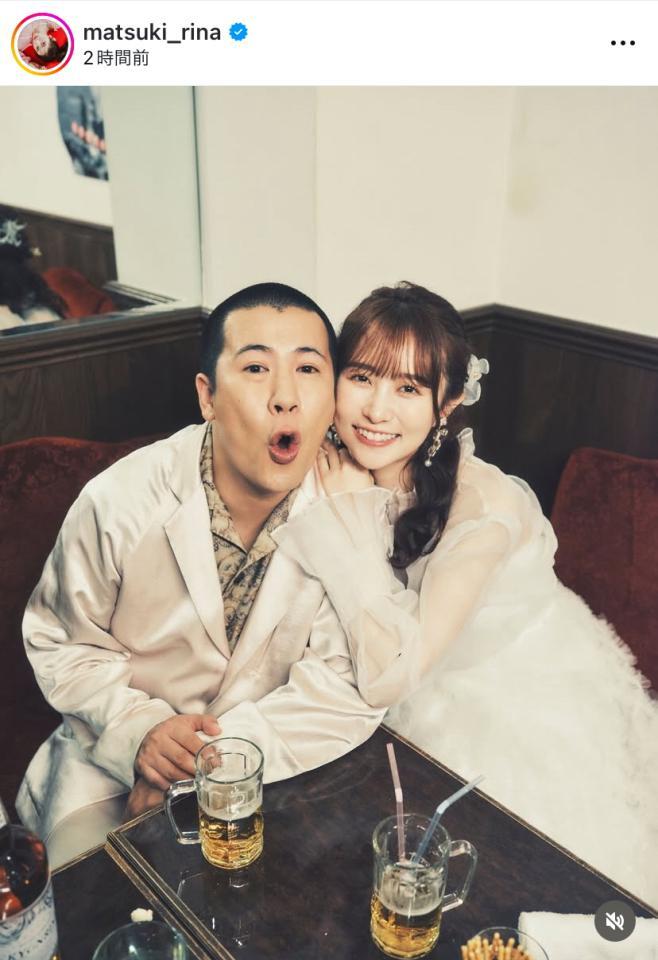 　まつきりなのインスタグラム（ｍａｔｓｕｋｉ＿ｒｉｎａ）より