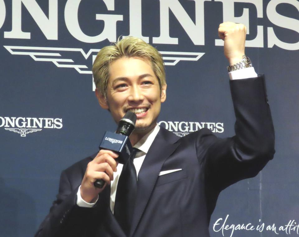 　「ロンジン」１００周年記念イベントに出席したディーン・フジオカ