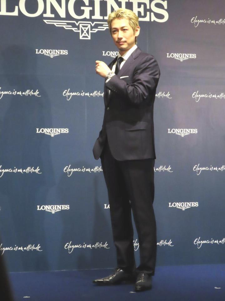　「ロンジン」１００周年記念イベントに出席したディーン・フジオカ
