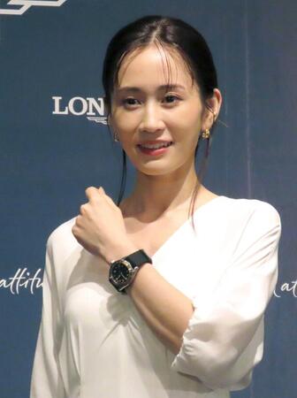 　「ロンジン」１００周年記念イベントに出席した前田敦子