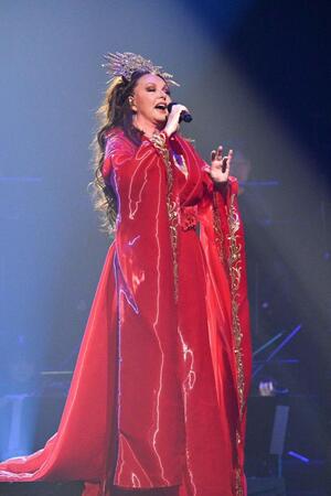 　来日公演を行ったサラ・ブライトマン（Ｐｈｏｔｏ　ｂｙ　Ｒｙｏｔａ　Ｍｏｒｉ）