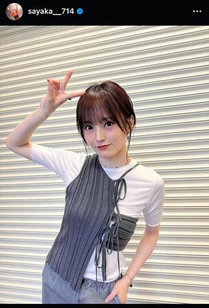 山本彩のインスタグラム＠ｓａｙａｋａ＿＿７１４から