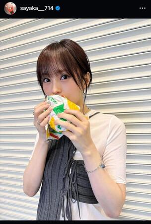 山本彩のインスタグラム＠ｓａｙａｋａ＿＿７１４から